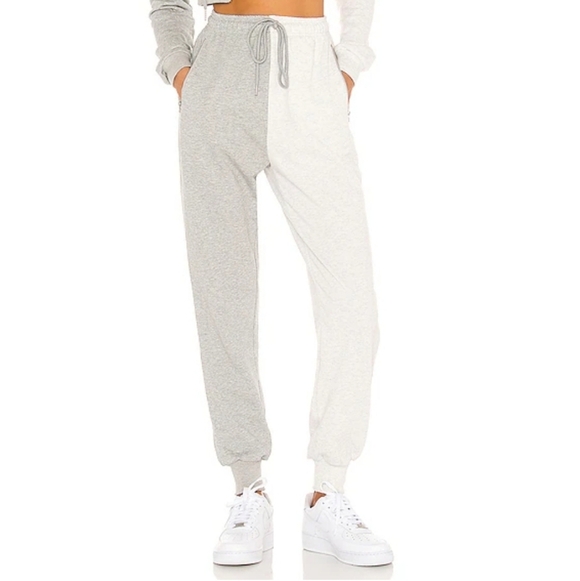 Superdown Renna Two Tone Sweat Pants - Picture 1 of 12